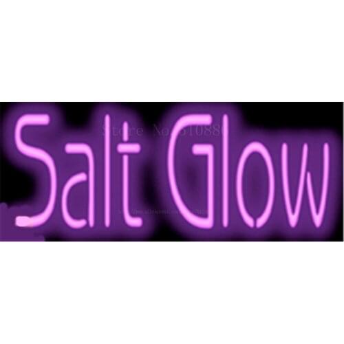 17*14" Salt Glow NEON SIGN REAL GLASS BEER BAR PUB LIGHT SIGNS store display Restaurant Shop Beauty business Advertising Lights