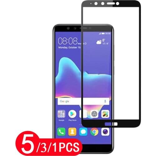 5/3/1Pcs cover tempered glass for huawei Y9 prime 2019 Y9A Y9s Y9 2018 Y8s Y8p phone screen protector film protective smartphone