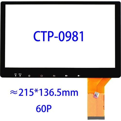 9 inch Touch Screen Sensor Digitizer For Radio Carplay Hand Writer Panel CTP0981 Hyundai Solaris