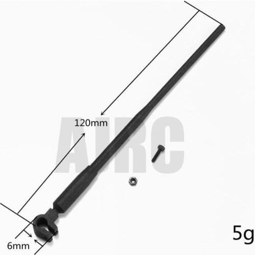 Remote Control Car Parts DJ 1/10 TRX4 TRX-4 TRX6 TRX-6 G63 G500 Tracked Vehicle OP Parts Front Bumper Simulation Antenna