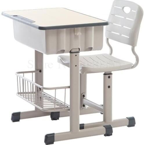 Primary school childrens study desk training remedial class school desk chair set writing desk home