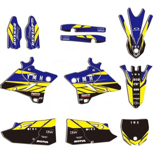 For Yamaha YZ125 YZ250 YZ 125 250 2015 2016 2017 2018 2019 Graphics Decals Stickers