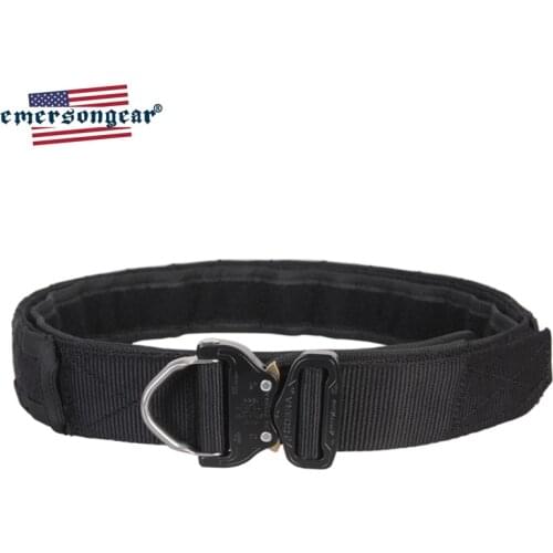 Emersongear Tactical Cobra Buckle Duty Belt 1.75"- 2" Tactical Rigger Combat Patrol Duty Inner & Outer Belt Shooting Military