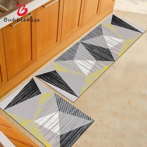 Bubble Kiss Kitchen Carpet Nordic Style Geometric Home Carpets Living Room Bathroom Rug Decor Door Kitchen Mat Non-Slip Area Rug