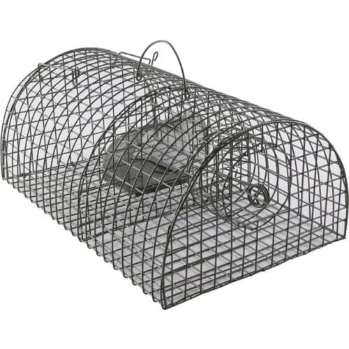 Metal Mouse Trap Cage Mice Rodent Pest Control Catch Bait Hamster Rat Trap Humane Live Home High Quality Rat Killer Cage