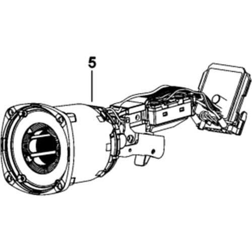 Module & Stator Assy Switch and Motor FOR DEWALT DCG418 DCG418 N825069