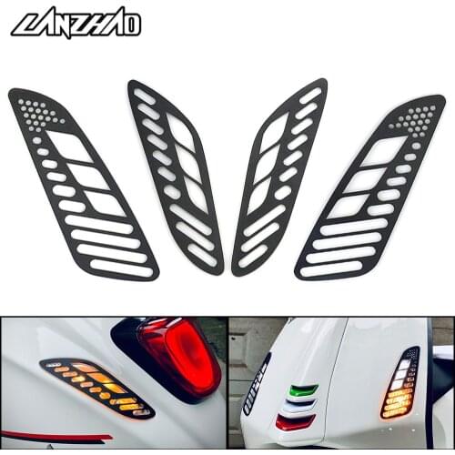 Motorcycle Front Rear Turn Signal Light Indicator Case Net Cover Protector Accessories for VESPA SPRINT PRIMAVERA 150 All Year