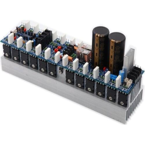 NEW C5200 A1943 Tube 1200W+1200W High Power 2.0 Channel Stereo Professional Stage Audio Amplifier Board