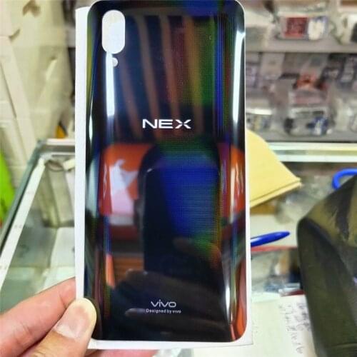 New For VIVO NEX S / A / NEX Ultimate Back Battery Cover Door Housing case Rear Glass parts
