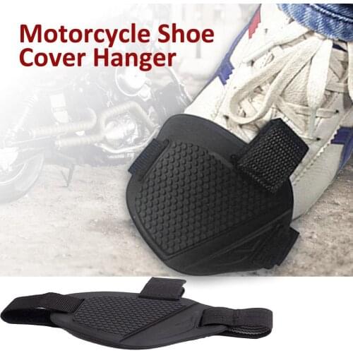 Motorcycle Shifter Shoe Protector TPU Soft Rubber Wear-Resistant Non-Slip Shift Pad Shoe Boots Protector Boot Cover 12.5*8cm