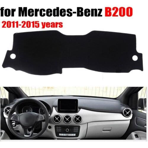 Car dashboard covers mat for Mercedes-Benz B200 2011-2015 years Left hand drive dashmat pad dash cover auto accessories