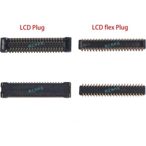 LCD Display FPC Connector Plug MotherBoard Pin For Nokia 7