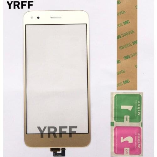 Touch Screen For Huawei Y6 Pro 2017 / Enjoy 7 Phone Touch Front Glass Sensor Digitizer Panel 5'' Mobile Repair 3M Glue