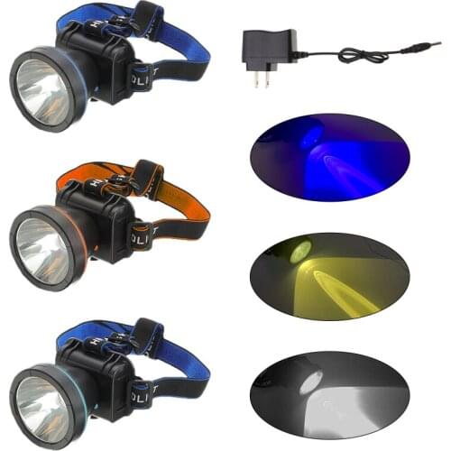 Super Bright Headlight Rechargeable Headlamp Long Range Headlamp Head Frontal Head light Torch Lamp Lampe For fishing Camping