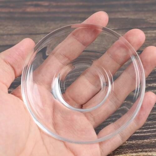 High Quality Kinds Heat Resistant Clear Glass Saucer for Tea Coffee Drink Cups Mug - Size S/L