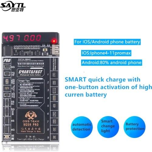 Battery Quick Charging Activation Board Test Fixture For iPhone 11Pro Max X XS 8 6 6S 7 Plus HUAWEI Battery Charging Repair Tool