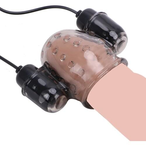 Penis Vibrators Male Masturbator Sex Products Sex Toy For Men Delay Ejaculation Glans Trainer