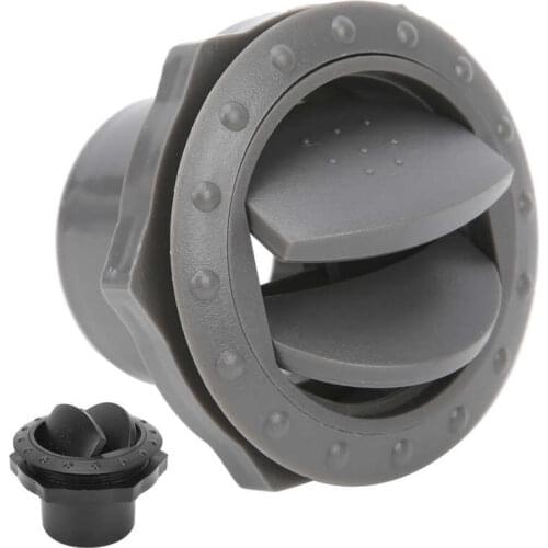 A/C Outlet Round Ventilation Car Air Conditioner Outlet Vent Trim Knob Style Round Maintenance for RVs Buses Boats A/C Vent