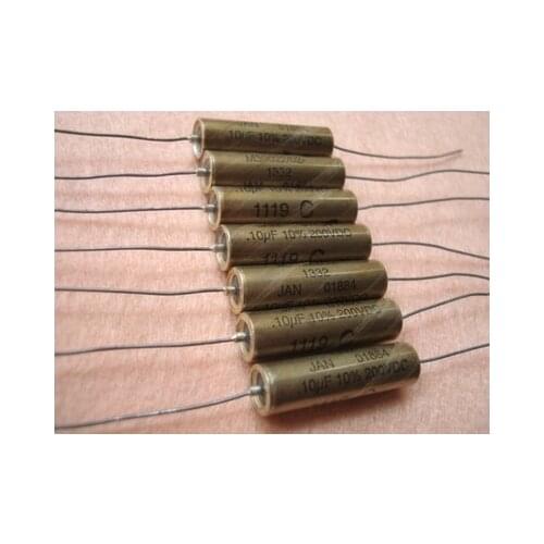 1pcs/1lot Out of print U.S. M83421 Sibi specification 200V 0.1UF tube amplifier antique Promise oil-immersed capacitor