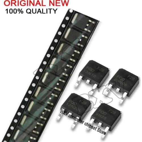 10pcs FQD12N20L FQD12N20LTM TO-252 200V logic level N-channel MOSFET