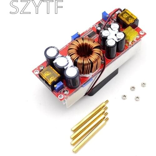 1500W 30A high current DC-DC DC constant voltage constant current boost power supply module electric vehicle booster