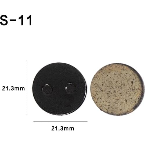 2 Pcs MTB Brake Pads Kit for M365 Scooter Skateboard Caliper ANS-03 M365 Mountain Bike Bicycle Semi-Metallic