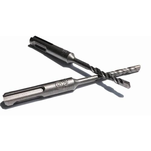 2PCS/set DIY quality home using 3-10 mm Carbide Tipped SDS PLUS Round Shank 4 hollow hammer Drill Bits for concrete tile marble