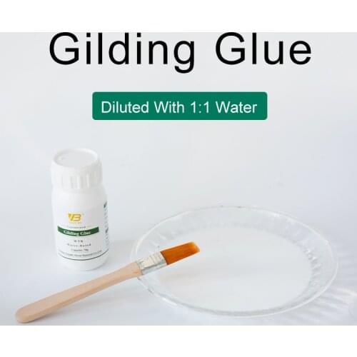 70g gilding glue water-based gilding size Good viscosity All foil universal glue Environmentally friendly free shipping