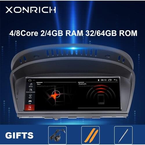 IPS 4GB Android 10 Car Radio Multimedia For BMW Series 5/3 E60 E61 E62 E63 E90 E91 CIC CCC GPS Navigation Stereo Audio Head Unit