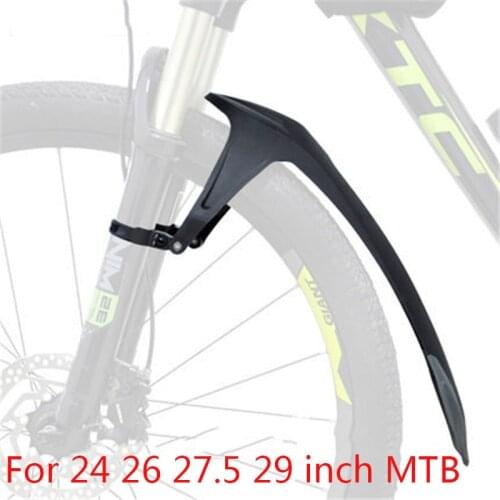 MTB 24 26 27.5 29 inch Mudguard Soft Rubber TPE Bicycle Front Rear Wing for Bicycle Mud Guard Mountain Bike Fender Accessories