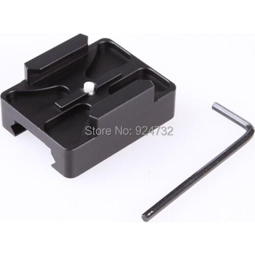 CNC Aluminum 20mm Picatinny Side 20mm Mini Rail Mount for GoPro HD HERO 2 3 3+ 4