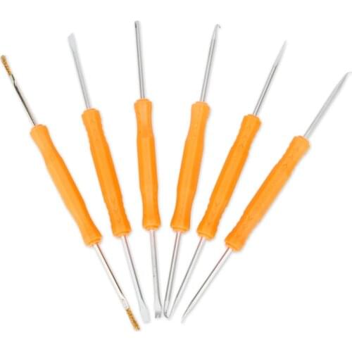 6-IN-1 Desoldering Aid Tool Soldering Tool PCB Board Repair Welding Auxiliary Kit PCB Cleaning Repair Welding Tools