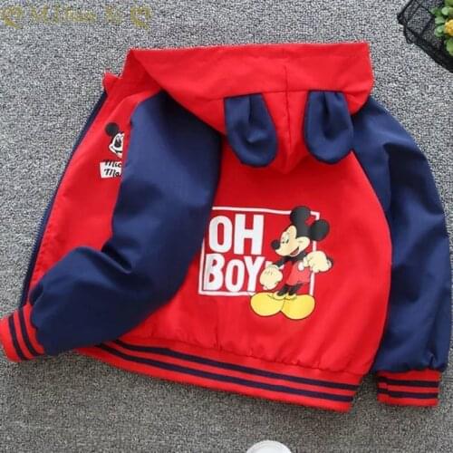 Free Shipping Spring and Autumn Childrens Clothing Cartoon Minnie Jacket Boys and Girls Outing Clothes Childrens Cardigan