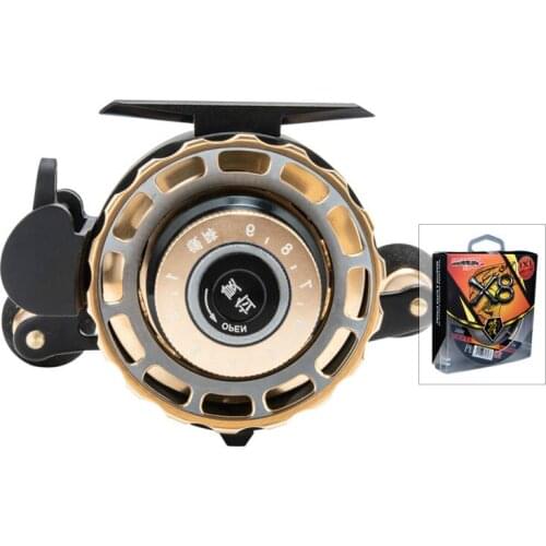 Fishing Line Wheel Ice Fishing Reel For Super Strong Sea Carretilha De Pesca Raft Wheel Flying Wheel Molinete Fishing Tackle