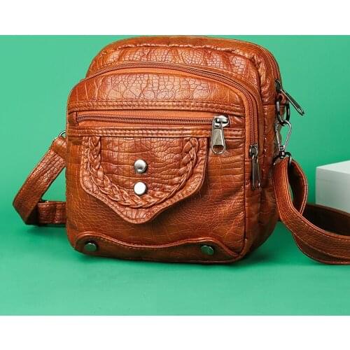 Fashion Women Bag Soft Leather Vintage Designers Handbags Women Shoulder Bags Female Small Crossbody Messenger Bags for Women