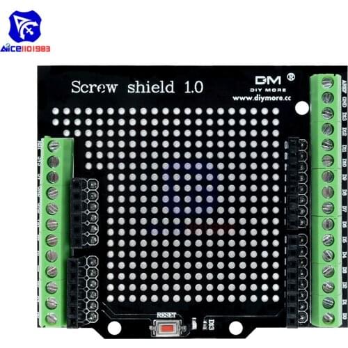 Diymore Proto Screw Shield PCB Board Development Module for Arduino