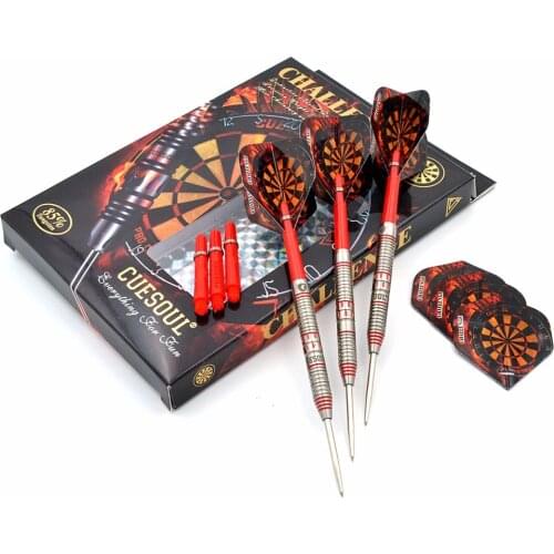 CUESOUL CHALLENGE 22g Slim Steel Tip Tungsten Dart Set 85