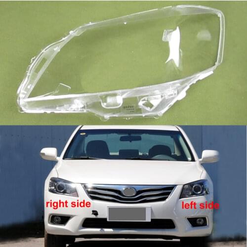 Front Headlamps Cover Transparent Lampshade Glass Lamp Shell Headlight Cover Masks For Toyoda Camry 2013