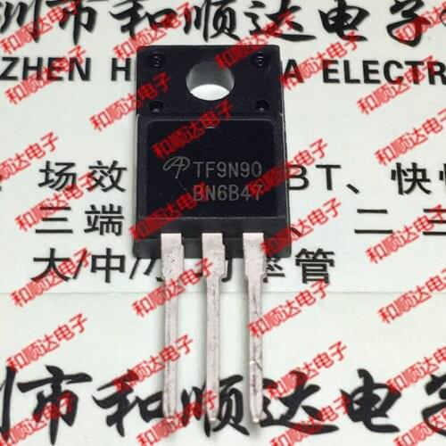 New 5pcs TF9N90 AOTF9N90 TO-220F 900V 9A