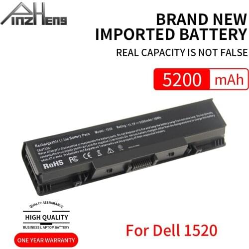 PINZHENG New 5200mAh Laptop Battery For Dell Inspiron 1520 1521 1720 1721 530s Vostro 1500 1700 GK479 FP282 FK890 Battery
