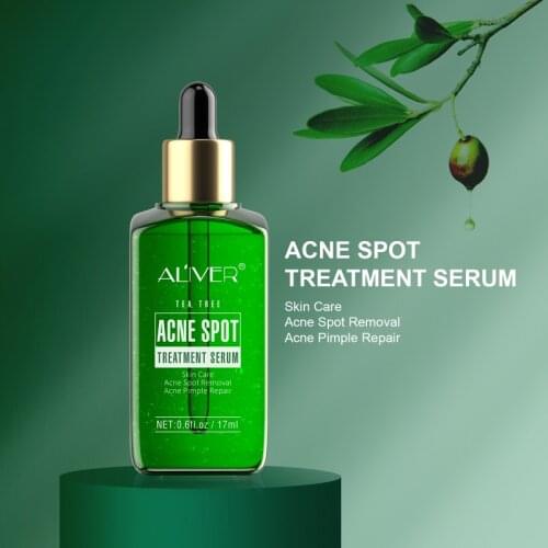Tea Tree Serum Blackhead Remover Shrinks Pore Remove Blackheads Impurities Dirt And Excess Oil Acne Repair Serum Skin Care TSLM1