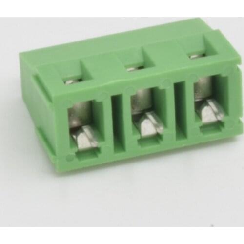 10 Pcs Per Lot 7.5mm Pitch 3 Pin 3 Poles Straight PCB Screw Terminal 300V 10A