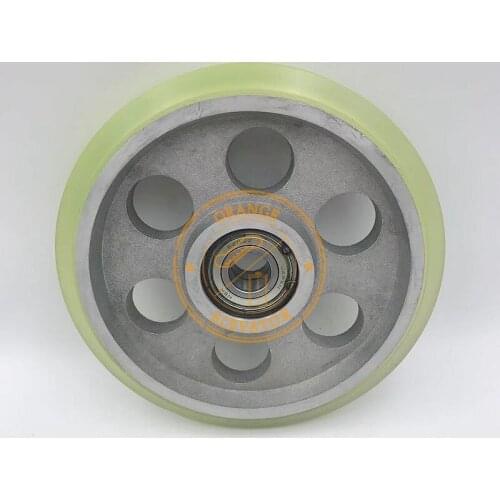 5PCS/Lot Elevator guide shoe wheel 160*30*6203 Roller OD160mm W30mm Bearing 6203