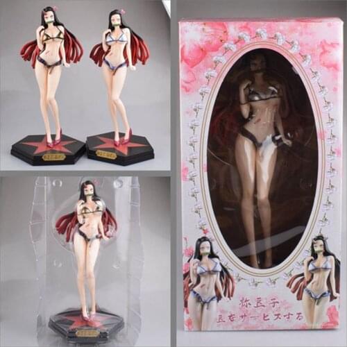 Devils Blade Anime Figure Kamado Nezuko Demon Slayer Anime Statue Kimetsu No Yaiba Action Figure Sexy Swimsuit Girl Model Toy