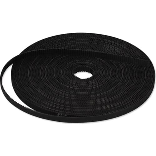 Best selling 2GT / 3D printer accessories 100 m GT2-6mm opening synchronous bandwidth 6mm GT2 rubber belt