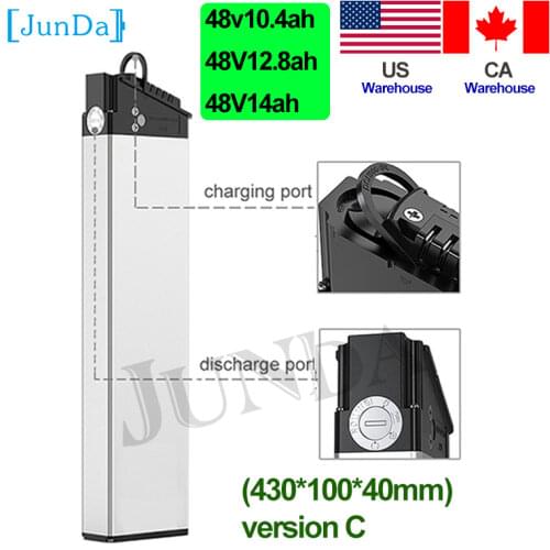 48v 10Ah 12.8ah 14ah li-ion foldable e-bike battery lectric xp ebike lithium ion batteries 36v 12ah samebike batteries
