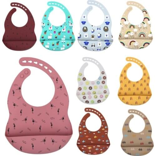 Moonpie Silicone Bibs For Babies