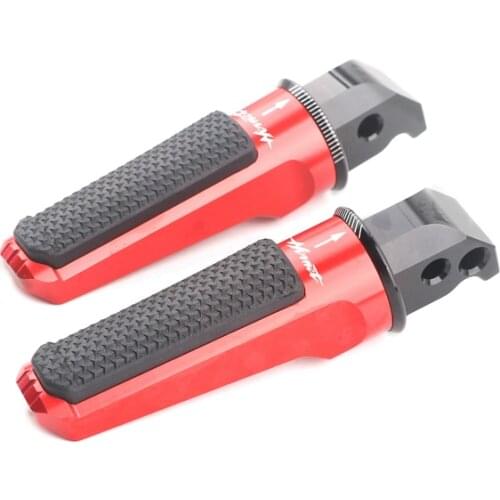 Motorcycle CNC Aluminum Rear Foot Pegs Footrest Passenger Footpegs for HONDA CB600F CB599 600 CB1000R HORNET CB 200 900 400