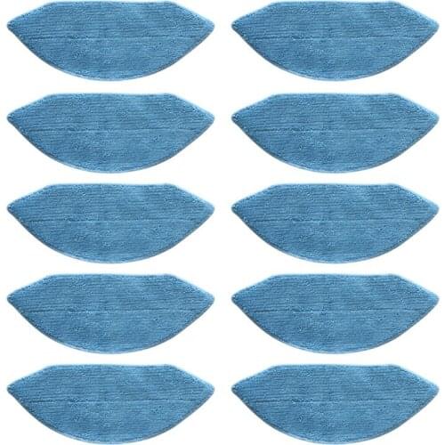 Mop Cloth Pads Rag Set for Ecovacs Deebot U2 DGN22 Vacuum Cleaner Parts Replacement Home Accessories 10Pcs