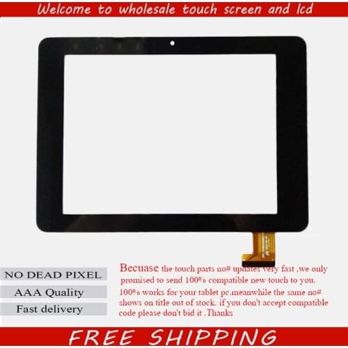 Original New Clementoni Clempad Xl 8" Tablet touch screen panel Digitizer Glass FPC-TP080028(881)-01 Free Shipping
